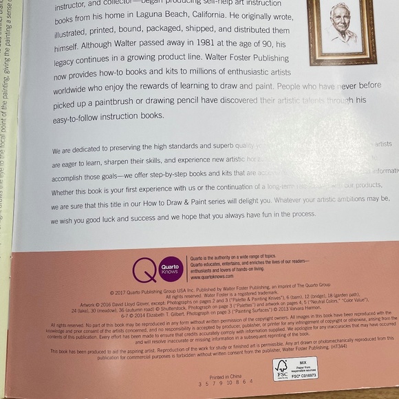 How to Draw & Paint Seasons David Lloyd Glover Acrylic Art Book Step by Step - Picture 7 of 7